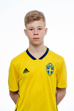 Filip Gustafsson i P16-landslaget