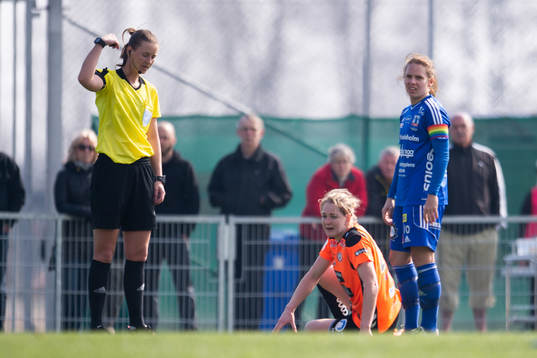 Kristianstads Mia Carlsson skadades