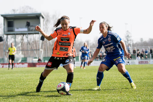 Kristianstads Alice Nilsson och Vittsjös Michelle De Jongh