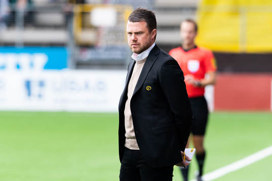 Elfsborgs manager Jimmy Thelin