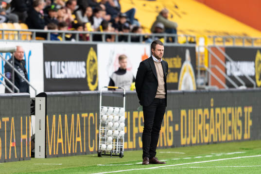 Elfsborgs manager Jimmy Thelin