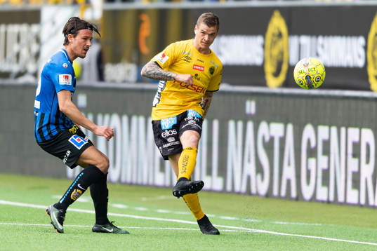 Elfsborgs Samuel Holmén och Sirius Stefano Vecchia