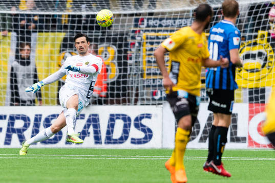 Elfsborgs målvakt Kevin Stuhr Ellegaard