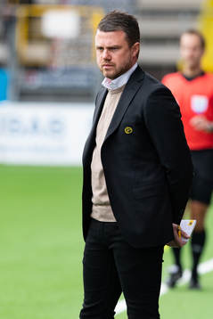 Elfsborgs manager Jimmy Thelin