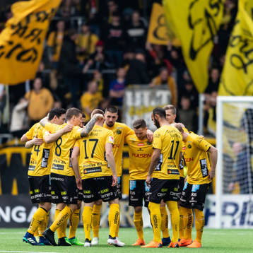 Elfsborgs spelare papptalk