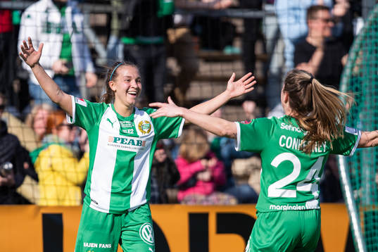 Bläddra bland fler bilder av Fotboll, Damallsvenskan, Hammarby - Limhamn Bunkeflo