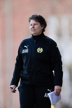 Hammarbys tränare Ann-Helén Grahm