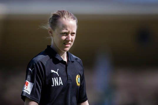 Hammarbys fystränare Jenny Nauwelaerts de Age innan