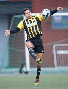 IFK Hässleholms Tommy Filipovic i matchen i division 2