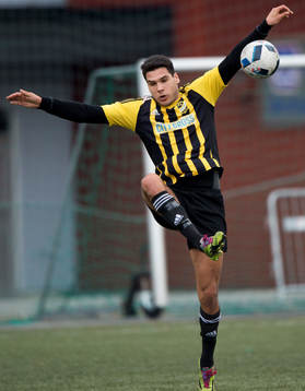 IFK Hässleholms Tommy Filipovic i matchen i division 2
