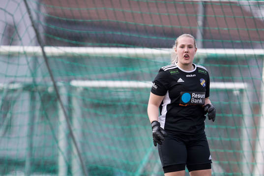 Eskilsminnes målvakt Matilda Magnusson Waldt