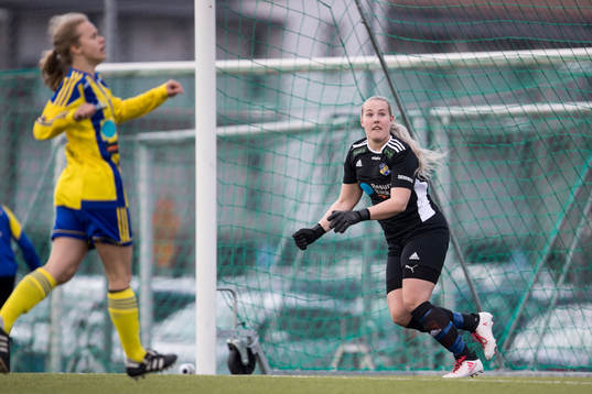 Eskilsminnes målvakt Matilda Magnusson Waldt