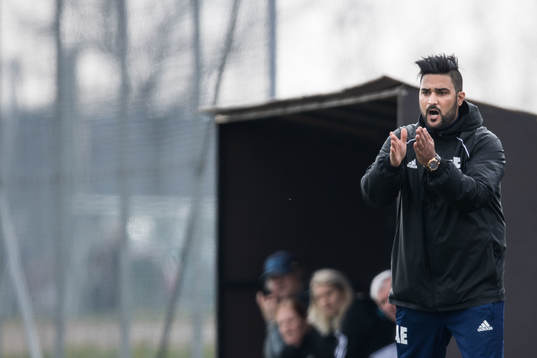 Eskilsminnes tränare Ashkan Esfandi
