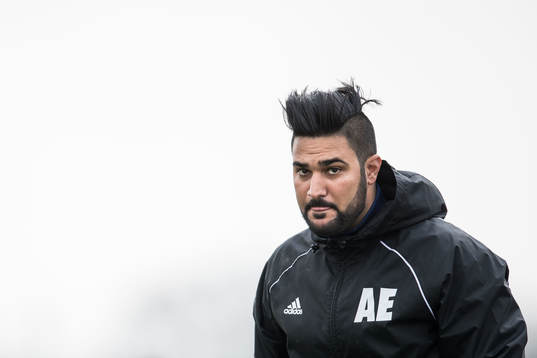 Eskilsminnes tränare Ashkan Esfandi