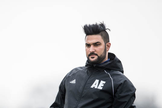 Eskilsminnes tränare Ashkan Esfandi