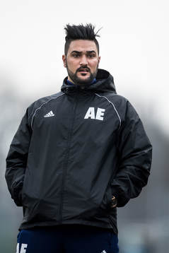 Eskilsminnes tränare Ashkan Esfandi