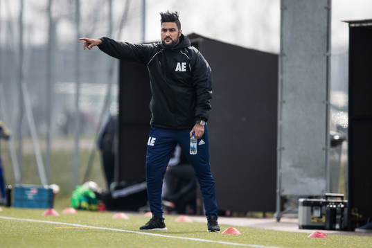 Eskilsminnes tränare Ashkan Esfandi
