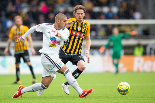 Dalkurds Rawez Lawan och Häckens Erik Friberg