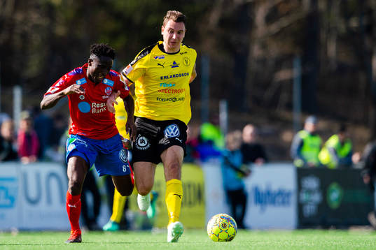 Helsingborgs Mamudo Moro och Frejs Marcus Hansson