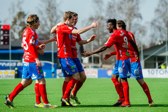 Helsingborgs Mamudo Moro jublar