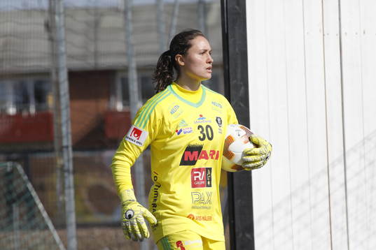 BK30s målvakt Mallory Geurt