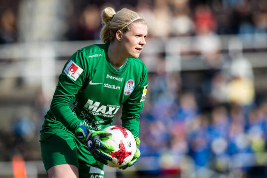 Eskilstunas målvakt Emelie Lundberg