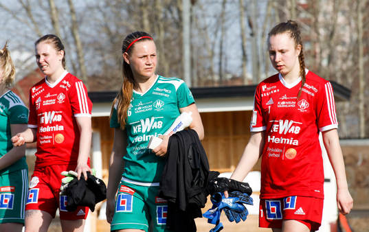 Mallbackens Emma Johansson, Elin Berggren, Emma Rinaldo