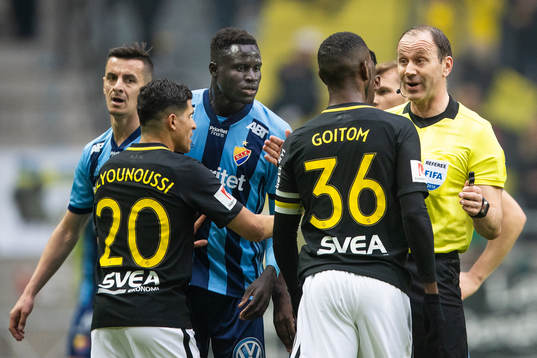 s Henok Goitom och Tarik Elyounoussi samt Djurgårdens