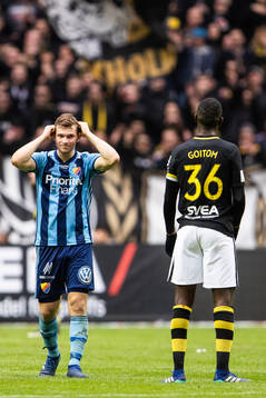 Djurgårdens Jesper Karlström deppar
