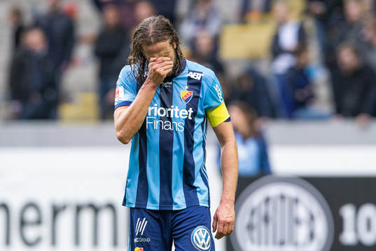 Djurgårdens Jonas Olsson deppar