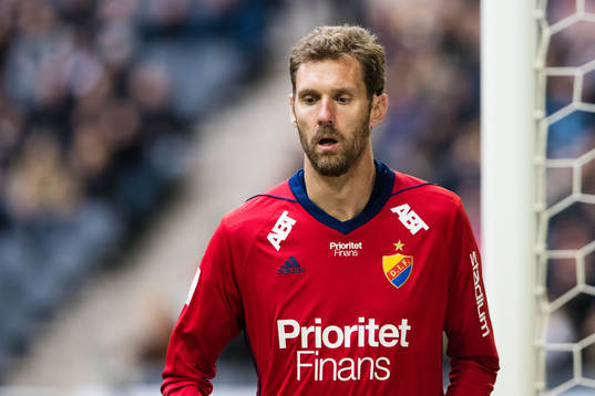 Djurgårdens målvakt Andreas Isaksson