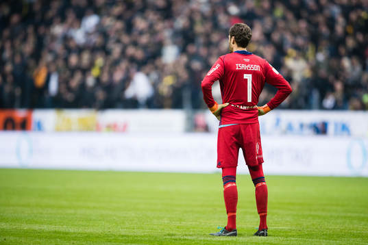 Djurgårdens målvakt Andreas Isaksson
