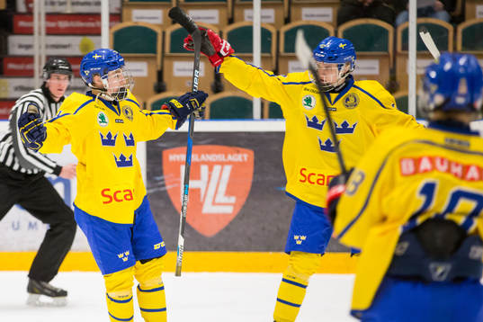 Sveriges Anton Johannesson blir jublar