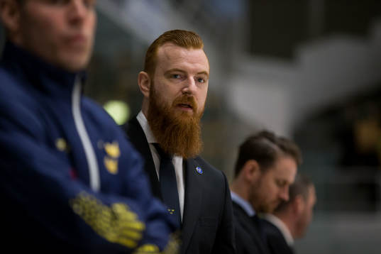 Sveriges assisterande tränare Anders Lundberg