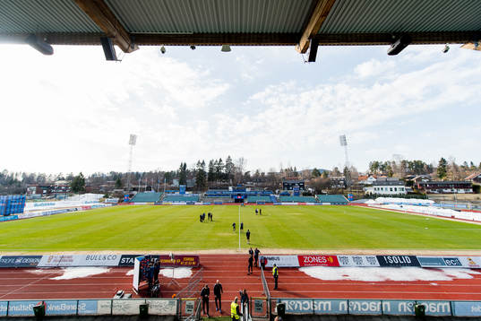 General view of Nadderud stadion