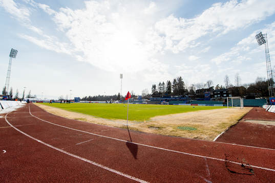 General view of Nadderud stadion