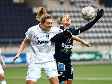 Växjös Jennie Nordin och Linköpings Emma Lennartsson