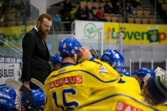 Sveriges assisterande tränare Anders Lundberg