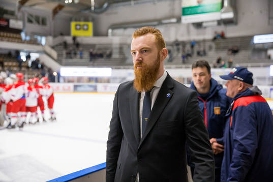 Sveriges assisterande tränare Anders Lundberg