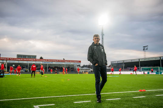 during the Eliteserien match between Sarpsborg 08 and Brann