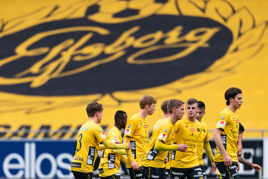 Elfsborgs spelare jublar
