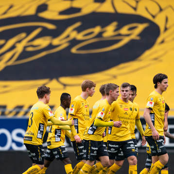 Elfsborgs spelare jublar