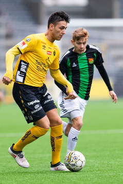 under fotbollsmatchen i U19 Allsvenskan mellan Elfsborg och