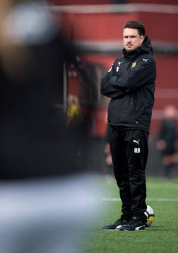 Umeås tränare Robert Bergström
