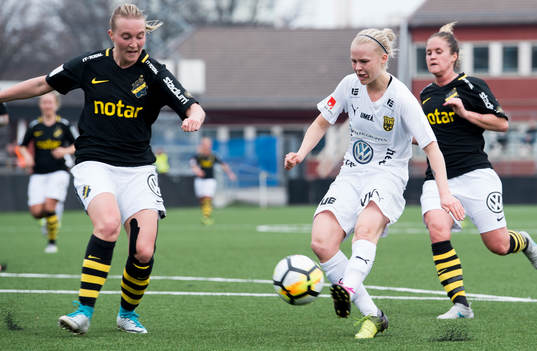 Umeås Nikolina Lundin Lundström skjuter 2-0