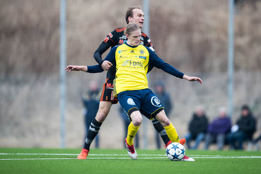 Karlskronas Jesper Gustafson och Ängelholms Andreas