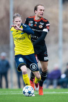 Karlskronas Jesper Gustafson och Ängelholms Andreas
