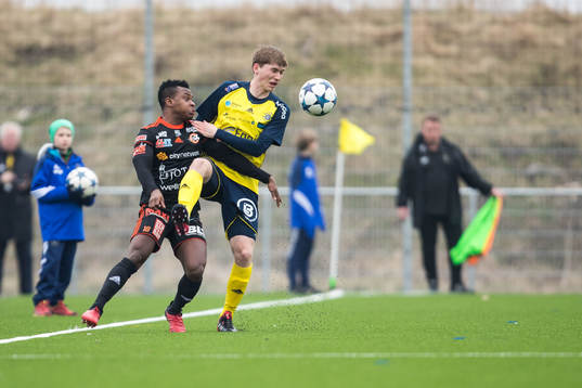 Karlskronas Enoch Adu och Ängelholms Edvin Nilsson