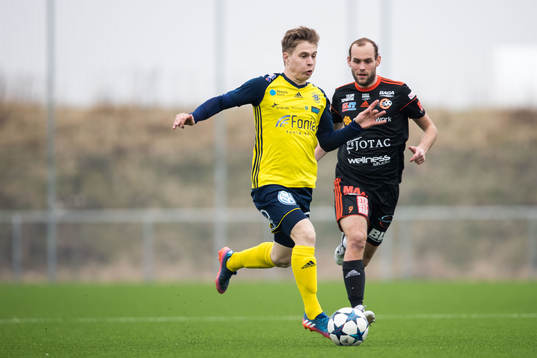 Ängelholms Elias Johansson och Karlskronas Christopher