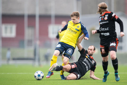 Ängelholms Elias Johansson och Karlskronas Christopher